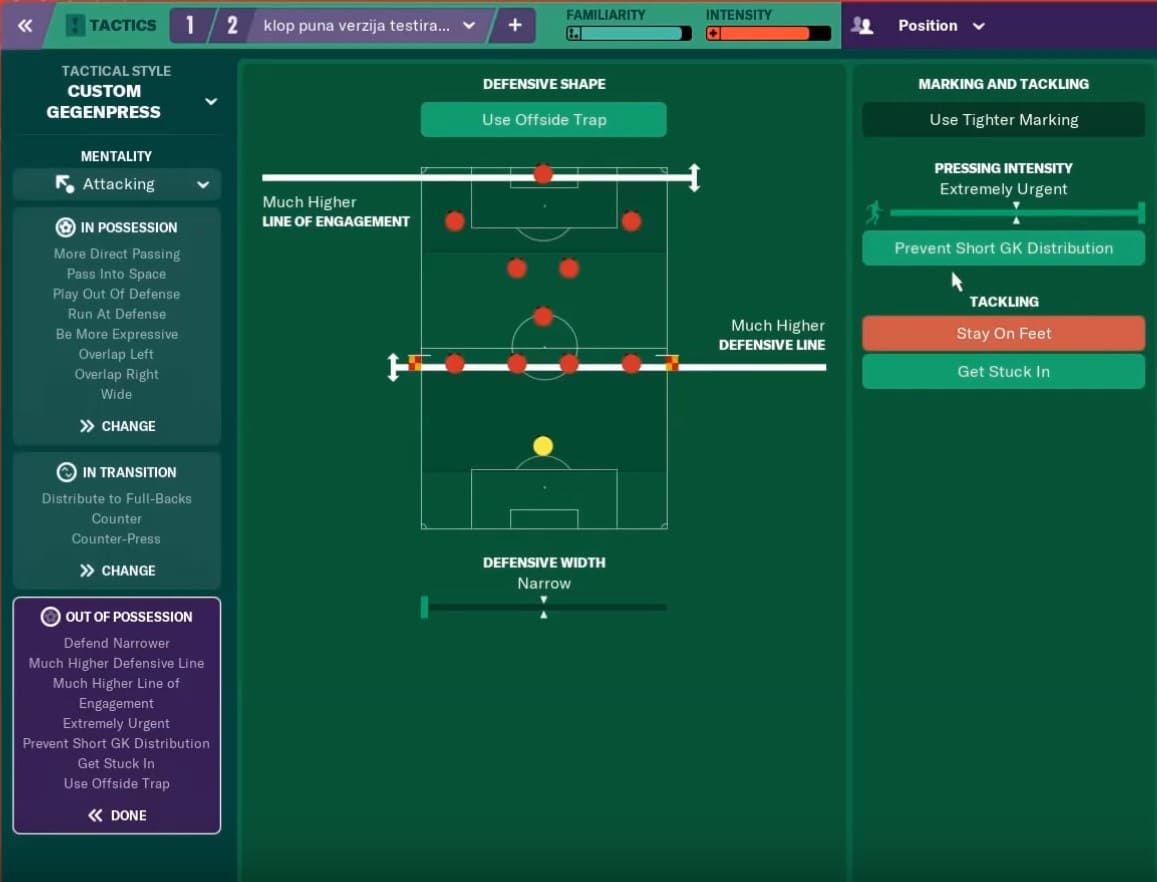 Jurgen Klopp S Liverpool Gegenpressing Fm19 Tactic Download It Now