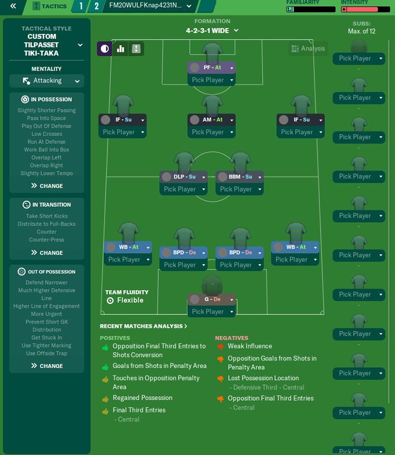 football manager 2020 best tactics