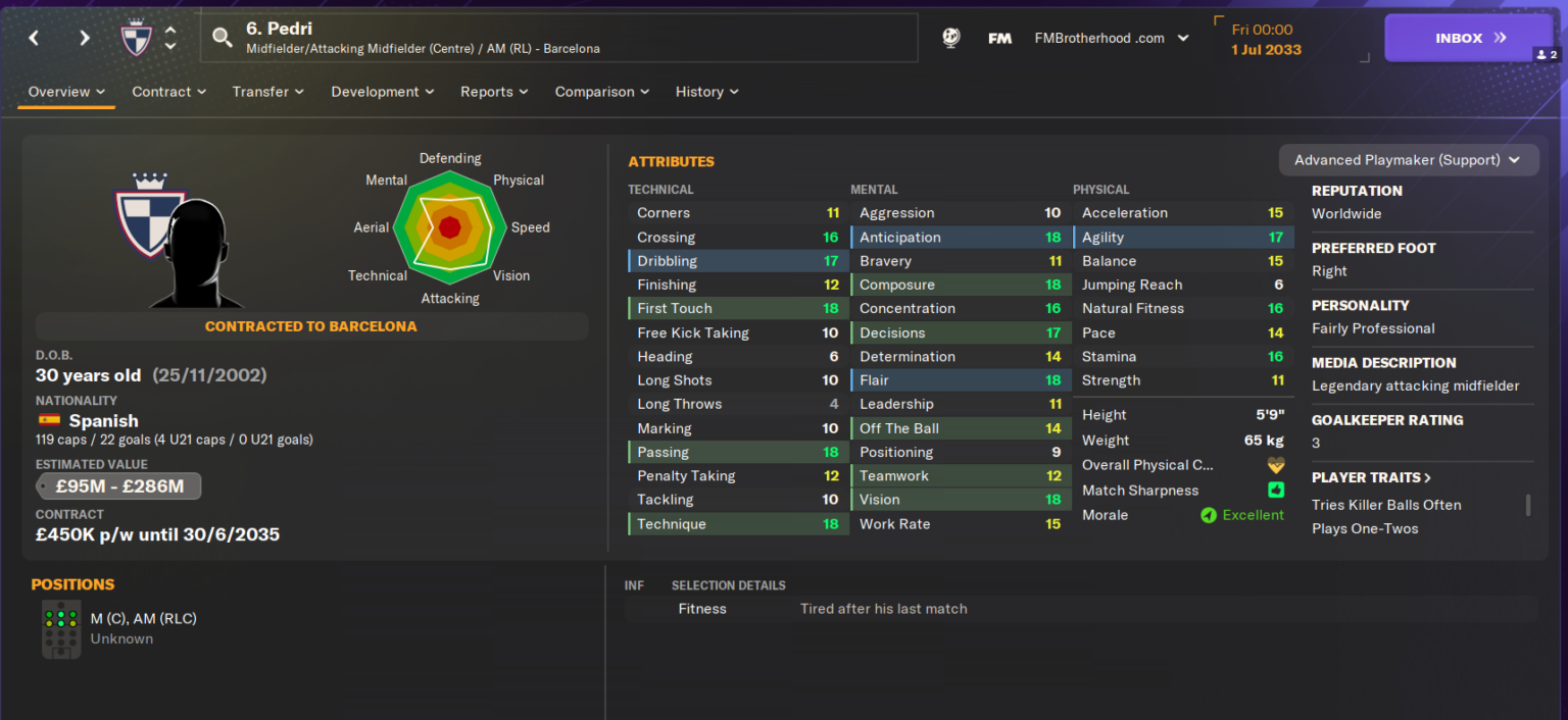 Best Wonderkid Attacking Midfielders in FM24 FMBrotherhood